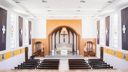 A church. 